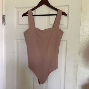 Abercrombie & Fitch Soft Tan Bodysuit
